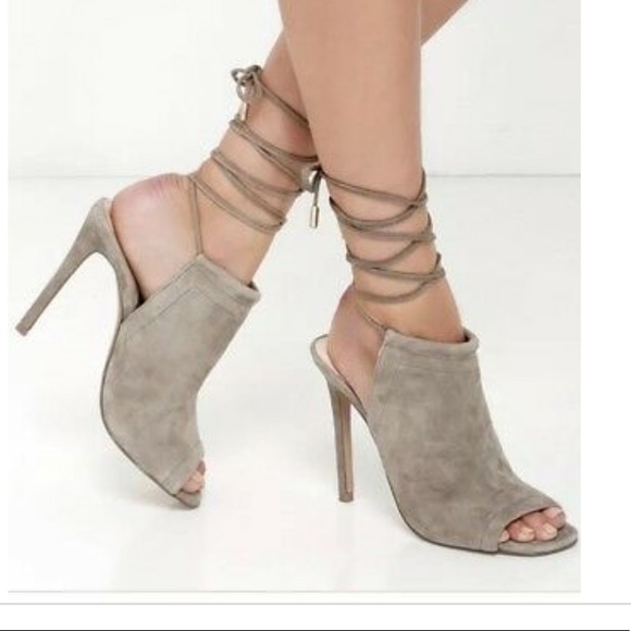steve madden taupe heels